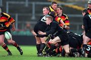16 December 2000; Mike Prendergast of Young Munster during the AIB All-Ireland League Division 1 match between Lansdowne RFC and Young Munster RFC at Lansdowne Road in Dublin. Photo by John Mahon/Sportsfile