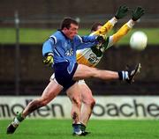 12 November 2000; Niall O'Donoghue of Dublin during the Church & General National Football League Division 1A match between Offaly and Dublin at O'Connor Park in Tullamore, Offaly. Photo by Aoife Rice/Sportsfile