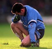 12 November 2000; Paddy Christie of Dublin during the Church & General National Football League Division 1A match between Offaly and Dublin at O'Connor Park in Tullamore, Offaly. Photo by Aoife Rice/Sportsfile