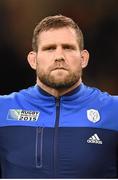 17 October 2015; Vincent Debaty, France. 2015 Rugby World Cup, Quarter-Final, New Zealand v France. Millennium Stadium, Cardiff, Wales. Picture credit: Stephen McCarthy / SPORTSFILE