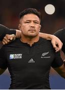 17 October 2015; Keven Mealamu, New Zealand. 2015 Rugby World Cup, Quarter-Final, New Zealand v France. Millennium Stadium, Cardiff, Wales. Picture credit: Stephen McCarthy / SPORTSFILE