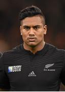 17 October 2015; Julian Savea, New Zealand. 2015 Rugby World Cup, Quarter-Final, New Zealand v France. Millennium Stadium, Cardiff, Wales. Picture credit: Stephen McCarthy / SPORTSFILE