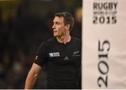 17 October 2015; Ben Smith, New Zealand. 2015 Rugby World Cup, Quarter-Final, New Zealand v France. Millennium Stadium, Cardiff, Wales. Picture credit: Stephen McCarthy / SPORTSFILE