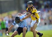 21 June 2009; Shane Durkan, Dublin, in action against Willie Doran, Wexford. GAA Hurling Leinster Senior Championship Semi-Final, Dublin v Wexford, Nowlan Park, Kilkenny. Picture credit: Brian Lawless / SPORTSFILE