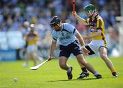 21 June 2009; Shane Durkan, Dublin, in action against Harry Kehoe, Wexford. GAA Hurling Leinster Senior Championship Semi-Final, Dublin v Wexford, Nowlan Park, Kilkenny. Picture credit: Brian Lawless / SPORTSFILE