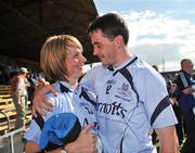 21 June 2009; Dublin's Kevin Flynn with his wife Jess after the match. GAA Hurling Leinster Senior Championship Semi-Final, Dublin v Wexford, Nowlan Park, Kilkenny. Picture credit: Brian Lawless / SPORTSFILE