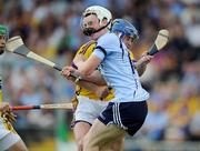 21 June 2009; Liam Rushe, Dublin, in action against Malachy Travers, Wexford. GAA Hurling Leinster Senior Championship Semi-Final, Dublin v Wexford, Nowlan Park, Kilkenny. Picture credit: Brian Lawless / SPORTSFILE