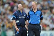 21 June 2009; Dublin manager Anthony Daly, left, with selector Richard Stakelum. GAA Hurling Leinster Senior Championship Semi-Final, Dublin v Wexford, Nowlan Park, Kilkenny. Picture credit: Brian Lawless / SPORTSFILE