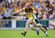 21 June 2009; Paul Roche, Wexford, in action against David Treacy, Dublin. GAA Hurling Leinster Senior Championship Semi-Final, Dublin v Wexford, Nowlan Park, Kilkenny. Picture credit: Brian Lawless / SPORTSFILE