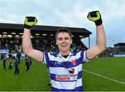 26 October 2015; Ruairi O'Coileáin, Navan O'Mahony's, celebrates after the final whistle. Meath County Senior Football Championship Final, Navan O'Mahony's v Na Fianna. Páirc Tailteann, Navan, Co. Meath. Picture credit: Matt Browne / SPORTSFILE