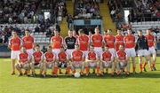 4 July 2009; The Armagh squad. GAA Football Ulster All-Ireland Senior Championship Qualifier, Round 1, Monaghan v Armagh, St. Tighearnach's Park, Clones, Co. Monaghan. Picture credit: Oliver McVeigh / SPORTSFILE