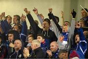 2 November 2015; Limerick FC supporters before the start of the game. SSE Airtricity League Promotion / Relegation Play-off, First Leg, Limerick FC v Finn Harps. Markets Field, Limerick. Picture credit: Diarmuid Greene / SPORTSFILE