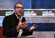 3 November 2015; Wil Harris, Head of Digital, Conde Nast Publications, on the Content Stage during Day 1 of the 2015 Web Summit in the RDS, Dublin, Ireland. Picture credit: Brendan Moran / SPORTSFILE / Web Summit