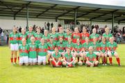 5 July 2009; The Mayo squad. TG4 Ladies Football Connacht Junior Championship Final, Mayo v Galway, O’Hara’s Pitch, Charlestown, Co. Mayo. Photo by Sportsfile