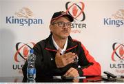 3 November 2015; Les Kiss, Ulster's new Director of Rugby, during a press conference. Ulster Rugby Press Conference, Kingspan Stadium, Ravenhill Park, Belfast. Picture credit: Oliver McVeigh / SPORTSFILE