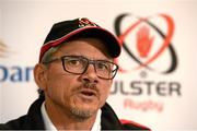 3 November 2015; Ulster Director of Rugby Les Kiss during a press conference. Ulster Rugby Press Conference, Kingspan Stadium, Ravenhill Park, Belfast. Picture credit: Oliver McVeigh / SPORTSFILE