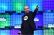 3 November 2015; Jamie Drummond, Founder, One Foundation, on the Centre Stage during Day 1 of the 2015 Web Summit in the RDS, Dublin, Ireland. Picture credit: Stephen McCarthy / SPORTSFILE / Web Summit