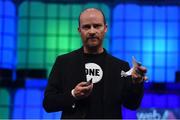 3 November 2015; Jamie Drummond, Founder, ONE Campaign, on the Centre Stage during Day 1 of the 2015 Web Summit in the RDS, Dublin, Ireland. Picture credit: Ray McManus / SPORTSFILE / Web Summit *** Local Caption ***