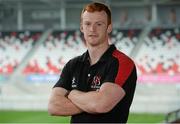 3 November 2015; Peter Nelson, Ulster, during a press conference ahead of their Guinness PRO12 Round 7 game against Newport Gwent Dragons on Sunday. Ulster Rugby Press Conference, Kingspan Stadium, Ravenhill Park, Belfast. Picture credit: Oliver McVeigh / SPORTSFILE