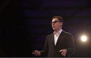 3 November 2015; Mike Krieger, Co-Founder of Instagram, on the Centre Stage during Day 1 of the 2015 Web Summit in the RDS, Dublin, Ireland. Picture credit: Stephen McCarthy / SPORTSFILE / Web Summit