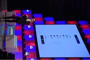 3 November 2015; Mike Krieger, Co-Founder of Instagram, on the Centre Stage during Day 1 of the 2015 Web Summit in the RDS, Dublin, Ireland. Picture credit: Stephen McCarthy / SPORTSFILE / Web Summit