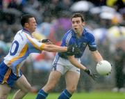 11 July 2009; Rory Dunne, Cavan, in action against Leighton Glynn, Wicklow. GAA Football All-Ireland Senior Championship Qualifier, Round 2, Wicklow v Cavan, County Grounds, Aughrim, Co. Wicklow. Picture credit: Ray McManus / SPORTSFILE