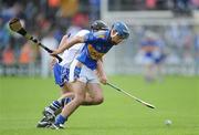 12 July 2009; Liam Butler, Tipperary, in action against Jake Dillon, Waterford. ESB Munster Minor Hurling Championship Final, Tipperary v Waterford, Semple Stadium, Thurles, Co. Tipperary. Picture credit: Brendan Moran / SPORTSFILE