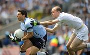 12 July 2009; Bernard Brogan, Dublin, in action against Hugh McGrillen, Kildare. GAA Football Leinster Senior Championship Final, Dublin v Kildare, Croke Park, Dublin. Picture credit: Oliver McVeigh / SPORTSFILE