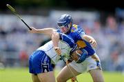 12 July 2009; Declan Prendergast, Waterford, in action against Eoin Kelly, Tipperary. GAA Hurling Munster Senior Championship Final, Tipperary v Waterford, Semple Stadium, Thurles, Co. Tipperary. Picture credit: Brendan Moran / SPORTSFILE