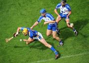 12 July 2009; Seamus Callanan, Tipperary, in action against Michael Walsh and Tony Browne, right, Waterford. GAA Hurling Munster Senior Championship Final, Tipperary v Waterford, Semple Stadium, Thurles, Co. Tipperary. Picture credit: Brian Lawless / SPORTSFILE