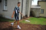 15 July 2009; Real Madrid's Cristiano Ronaldo makes his way from squad training. Real Madrid pre-season squad training, Carton House, Maynooth, Co. Kildare. Picture credit: Brian Lawless / SPORTSFILE