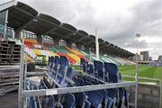 16 July 2009; A general view of Tallaght Stadium as preparations continue ahead of the friendly between Shamrock Rovers and Real Madrid on Monday night at 7.30pm. Tallaght Stadium, Dublin. Picture credit: Brian Lawless / SPORTSFILE