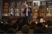 4 November 2015; Jim Hunter, Greenwave Systems, on the Society Stage during Day 2 of the 2015 Web Summit in the RDS, Dublin, Ireland. Picture credit: Diarmuid Greene / SPORTSFILE / Web Summit