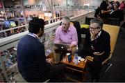 4 November 2015; Participants taking part in Office Hours during Day 2 of the 2015 Web Summit in the RDS, Dublin, Ireland. Picture credit: Piaras Ó Mídheach / SPORTSFILE / Web Summit