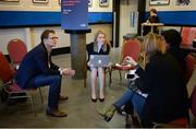 4 November 2015; Participants on the Roundtable Stage during Day 2 of the 2015 Web Summit in the RDS, Dublin, Ireland. Picture credit: Piaras Ó Mídheach / SPORTSFILE / Web Summit