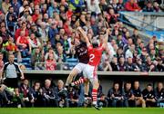 18 July 2009; Joe Canning, Galway, in action against Shane O'Neill, Cork. GAA All-Ireland Senior Hurling Championship, Phase 3, Cork v Galway, Semple Stadium, Thurles, Co. Tipperary. Picture credit: Brian Lawless / SPORTSFILE