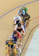 18 July 2009; Dominic Jelfs, Ireland, in action during the Men's Scratch Under 23 Final. UEC European Cycling Track Championships, Velodrom Minsk, Minsk, Belarus. Picture credit: Stephen McCarthy / SPORTSFILE