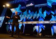 5 November 2015; Romeo Durscher, DJI, on the Machine Stage during Day 3 of the 2015 Web Summit in the RDS, Dublin, Ireland. Picture credit: Cody Glenn / SPORTSFILE / Web Summit