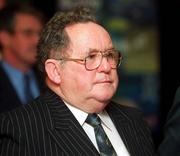 22 November 2000; Journalist Peadar O'Brien at the launch of the Greatest Sporting Memories at the AIB Bankcentre in Ballsbridge, Dublin. Photo by Ray McManus/Sportsfile