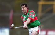 4 November 2000; Johnny Pilkington of Birr  during the AIB Leinster Club Hurling Championship Quarter-Final match between Castletown and Birr at O'Moore Park in Portlaoise, Laois. Photo by Ray McManus/Sportsfile