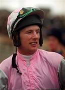 16 January 2000; Jockey Charlie Swan at Fairyhouse Racecourse in Meath. Photo by Ray McManus/Sportsfile