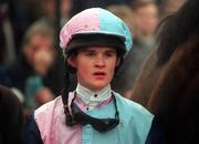 16 January 2000; Jockey Joseph Elliot at Fairyhouse Racecourse in Meath. Photo by Ray McManus/Sportsfile