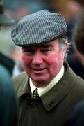 16 January 2000; Trainer Pat Hughes at Fairyhouse Racecourse in Meath. Photo by Ray McManus/Sportsfile