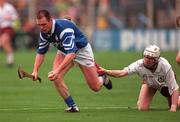 17 March 2000; Ciaran O'Neill of St Josephs Doorabarefield in action against Brendan Keogh of St Mary's Athenry during the AIB All-Ireland Senior Club Hurling Championship Final match between Athenry and St Joseph's Doorabarefield at Croke Park in Dublin. Photo by Ray McManus/Sportsfile