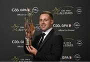 6 November 2015; Noel Connors, Waterford, with his GAA GPA All-Star Award at the GAA GPA All-Star Awards 2015 Sponsored by Opel. Convention Centre, Dublin. Photo by Sportsfile