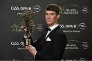 6 November 2015; Tadhg de Búrca, Waterford, with his GAA GPA All-Star Award at the GAA GPA All-Star Awards 2015 Sponsored by Opel. Convention Centre, Dublin. Photo by Sportsfile