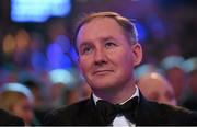 6 November 2015; Dublin football manager Jim Gavin in attendance at the GAA GPA All-Star Awards 2015 Sponsored by Opel. Convention Centre, Dublin. Picture credit: Brendan Moran / SPORTSFILE