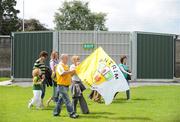 26 July 2009; Kerry and Antrim supporters arrive for the game. GAA All-Ireland Senior Football Championship Qualifier Round 4, Antrim v Kerry, O'Connor Park, Tullamore, Co. Offaly. Picture credit: Brendan Moran / SPORTSFILE