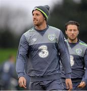 9 November 2015; Republic of Ireland's David Meyler during squad training. Republic of Ireland Squad Training, National Sports Campus, Abbotstown, Co. Dublin. Picture credit: Seb Daly / SPORTSFILE