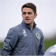 9 November 2015; Republic of Ireland's Robbie Brady during squad training. Republic of Ireland Squad Training, National Sports Campus, Abbotstown, Co. Dublin. Picture credit: Seb Daly / SPORTSFILE